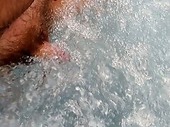 Hot tub naked
