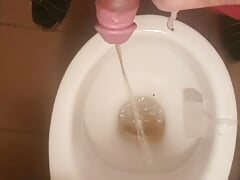 Pee befor my upcoming ruined orgasm