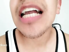 Big mouth uvula fetish