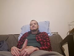 Insane Shaking Multiple Cumshot Orgasm - Fit Guy With Big Dick