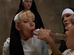 Dildo Swalloing Nuns