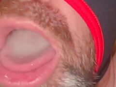 Anal Steve enjoying his own precum and several loads of his own delicious cum