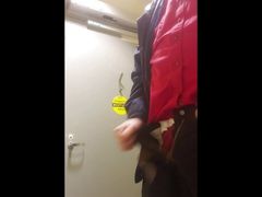 public washroom pissing masturbation cum explosion