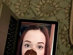 Cum tribute on face for Laura 96x