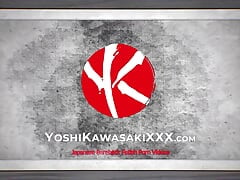 YOSHIKAWASAKIXXX - Kinky Yoshi Kawasaki Rides Monster Dildo