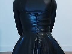 Carla news outfit leather