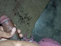 Desi Boy masterbating and huge cum after a long time