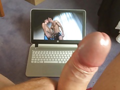 Watching gay porn